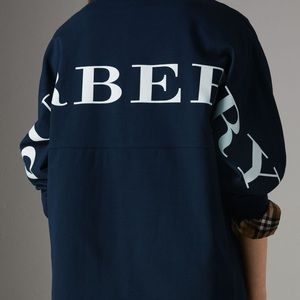 burberry back logo sweatshirt